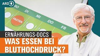 Bluthochdruck senken mit Ernährungsumstellung und Fastentagen | Die Ernährungs-Docs | NDR