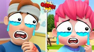 Bebefinn And Little Angle Mix Boo Boo Song | Boo Boo Song | Nursery Rhymes & More Kids Song