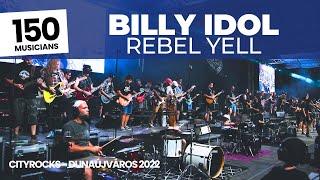 Rebel Yell (Billy Idol) - 150 rock musicians on a massive stage - CITYROCKS rock music flash mob