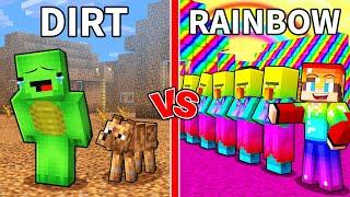 Mikey and JJ Found Elemental Villages in Minecraft (Maizen)