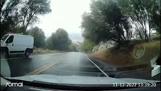 Highway 41 leading to Yosemite park/Fish Camp California