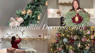 Christmas Decorate with us  kitchen, dining room & Snug 