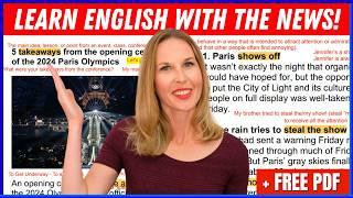 2024 Paris Olympics  Learn English With The News