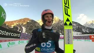 Karl Geiger gewinnt das Freitagsfliegen in Planica nach nur einem Durchgang - 232,0m