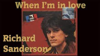 When I'm in love Richard Sanderson official video