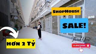 BÁN ''SHOPHOUSE'' GIÁ RẺ - 45M2 OTO ĐỖ CỬA NGÀY ĐÊM | NHÀ TỐT