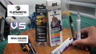 Paul Tests AK Interactive Real Color Makers VS Playmarkers