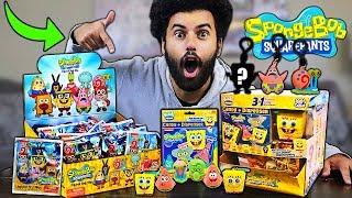 Opening 400$ Worth Of SPONGEBOB SQAUREPANTS Mystery Figures!! 2 *I PULLED THE SECRET RARE!!!!!!!**