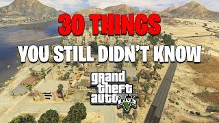 More Stuff You Didn't Know About GTA 5