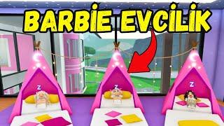 BARBIE EVCİLİK OYNADIKARIGİLLERTUBA ARIROBLOX BARBIE'S DREAM HOUSEAYŞEM ECE ARI