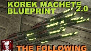 Dying Light Korek Machete V2 Blueprint Location After The Following - How To Get Korek V2 Blueprint