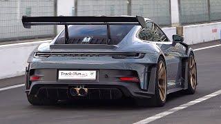 Porsche 992 GT3 RS feat. JCR decat Titanium exhaust Sounds Incredible!! - Screaming @ Monza circuit!