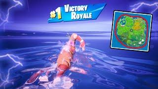 Swimming Around The ENTIRE MAP (we won)