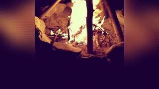 bonfire at oxus inn hunza