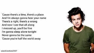 One Direction - Half The World Away (Unreleased Song) - (Lyrics + Pictures)