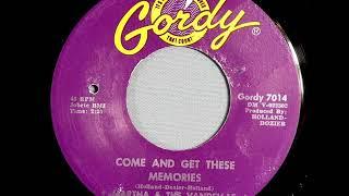 Come And Get These Memories  -  Martha & Vandellas