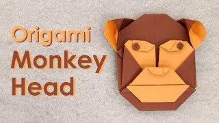 Origami Tutorial: Monkey Head (Robin Glynn)