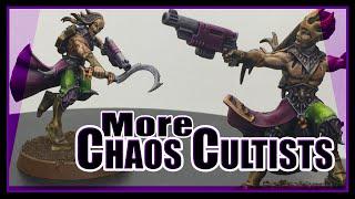 Kitbash: yet more Chaos Cultists!