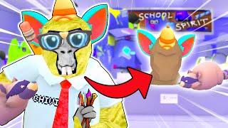 Gorilla Tag Back to School 2024 Flashback update! (New EXCLUSIVE cosmetics!)