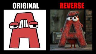 Reverse Alphabet Lore But In Red Bird (A-Z...) - Alphabet Lore Meme Animation - TD Rainbow