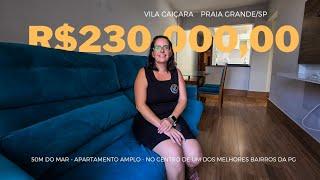 ️ A 50m da Praia!  O APARTAMENTO DOS SONHOS na Vila Caiçara - Praia Grande! 