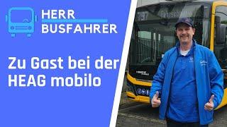 Ziel 100% E-Mobilität in Darmstadt: Herr Busfahrer zu Gast bei der HEAG Mobilo #herrbusfahrer