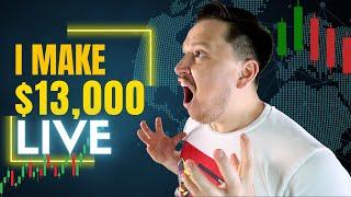 $13,000 LIVE CRAZIEST Session!!! - BEST Binary Options Trader 2022