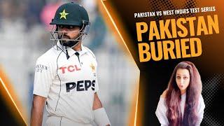 Pakistan Cricket Fall in Their Own SPIN GRAVE - Lose Test Match to West Indies by 120 Runs