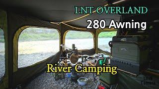 강변 캠핑.LNT OVERLAND 280 AWNING