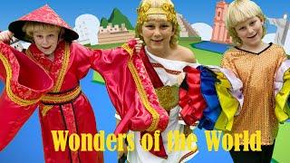 The Seven Wonders of the Modern World Song for kids|Update your Knowledge