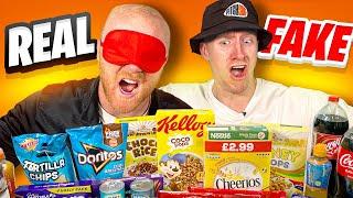 Blind REAL vs FAKE Food Challenge!!