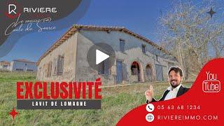 Ferme à rénover Lavit de Lomagne