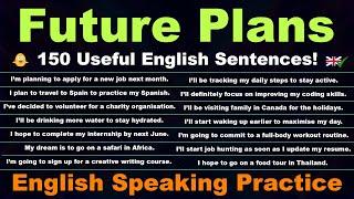 Future Plans in English: 100 Useful English Sentences!