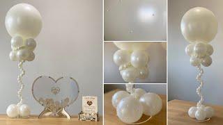 Pearl Balloon Centerpiece