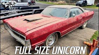They DO Exist! 1970 Plymouth Sport Fury GT V Code 440-6 Barn Find Sees The Light After 45 Years!