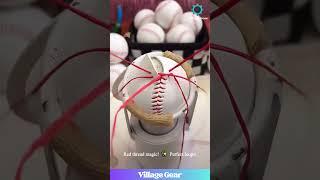 This Baseball Stitching is So HYPNOTIC!  My New Zen Hobby! #baseballcraft #handmade #sports