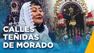 Fieles acompañan la primera salida del Señor de los Milagros: "Una devoción sin fecha de caducidad"