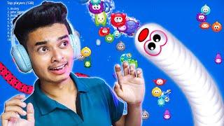 FUNNY সাপ || WORMSZONE.io SOKHER GAMER