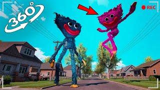 VR 360° Poppy Playtime Huggy Wuggy and Kisi Missy funny horror animation / Part 2