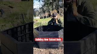 Building a new raised bed for the #garden! #farming #abundance #diy