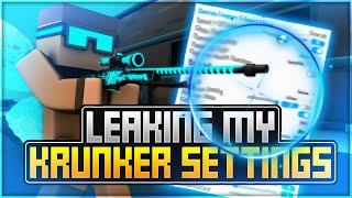 LEAKING MY KRUNKER SETTINGS? (How to Get My Scope!)