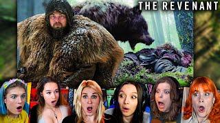 TOP "Bear Attack" Reactions! The Revenant (2015) Movie Reaction *First Time Watching*