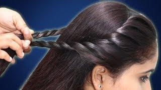 2 Side Juda braid hairstyle for girls | hair style girl | simple hairstyle | #hairstyles