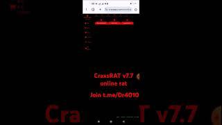 CraxsRAT v7.7 Original #craxsrat