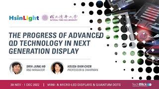 HsinLight | The Progress of Advanced QD Technology in Next Generation Display