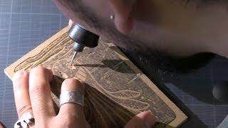 Graver sur bois avec Dremel 4000