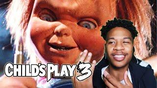 CHUCKY HAS A TOOL ! First Time Watching CHILD'S PLAY 3 (1991) Movie Reaction