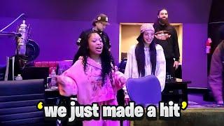 BROOKLYN FROST & DINA AYADA STUDIO SESSION!