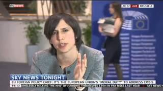 Italian MEP Elly Schlein discusses how to solve the Mediterranean migrant problem