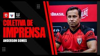  AO VIVO - Entrevista coletiva  com  Anderson Gomes  pós jogo:  Atlético Goianiense x Fortaleza